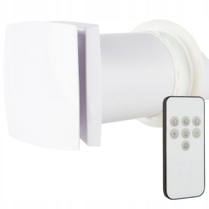 Recuperator caldura Waller Reventon 64mc/h, telecomanda, 3 trepte viteza, flux aer reversibil, recuperator ceramic entalpic