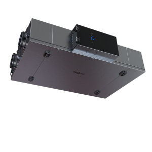 Recuperator de căldură reQ F.350 ERV, 350 m³/h, ultraplat, cu recuperare de umiditate