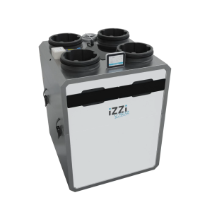 Recuperator de căldură iZZi V.402 ERV STANDARD, 400 m³/h, cu schimbător entalpic